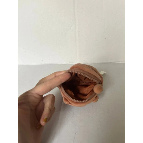 We Bare Bear Grizz Brown Zipper soft plush Coin Bag wallet Pouch - Picture 4 of 6